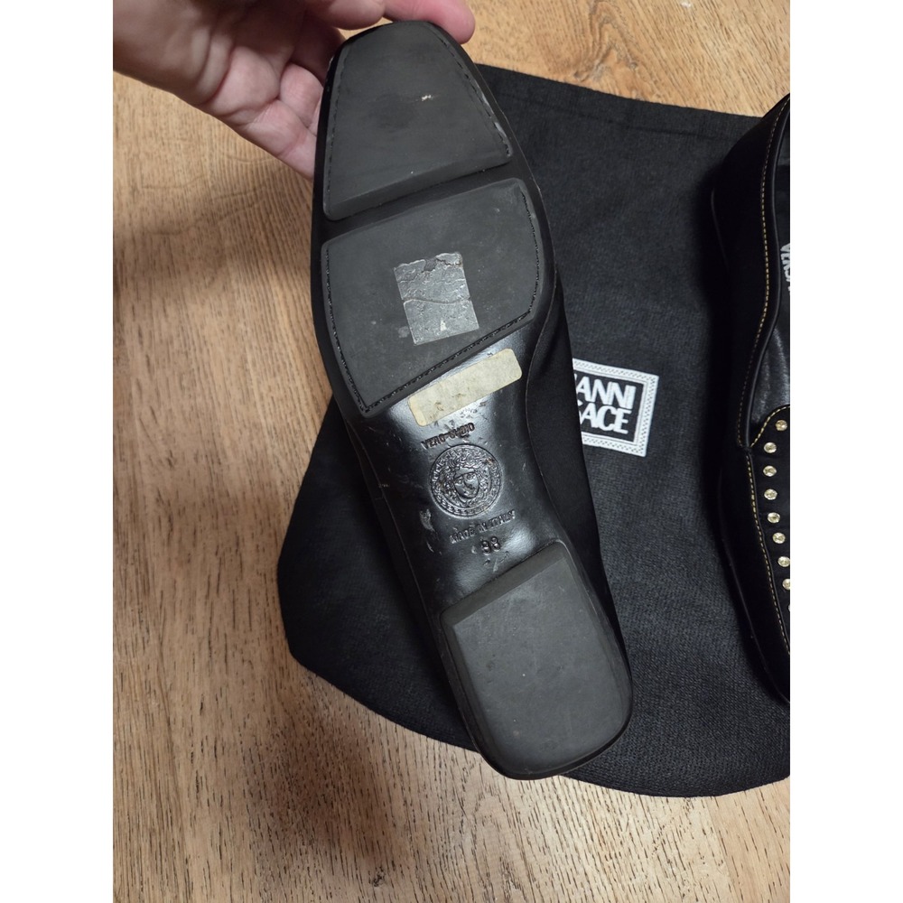 Gianne Versace women's loafers-size 38(7) - Picture 3 of 4